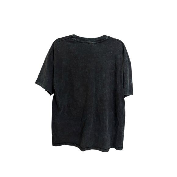 Hanes Beefy-T Shirt Mens XL New Mexico Lizard Graphic T-Shirt Black Vintage 90s - Picture 2 of 4